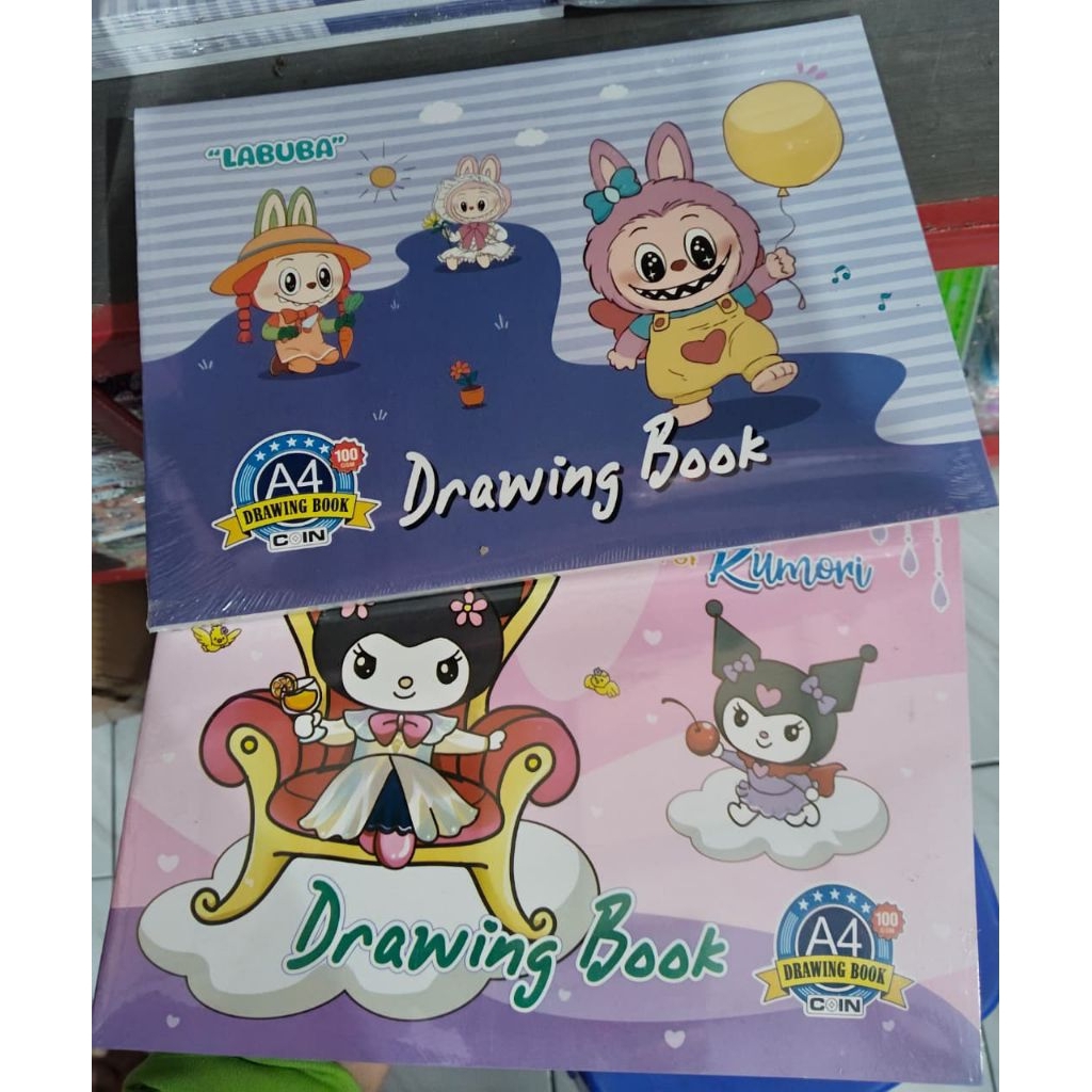 

BUKU GAMBAR A4 TRULLY | IBOOK | COIN MOTIF RANDOM ISI 10PCS