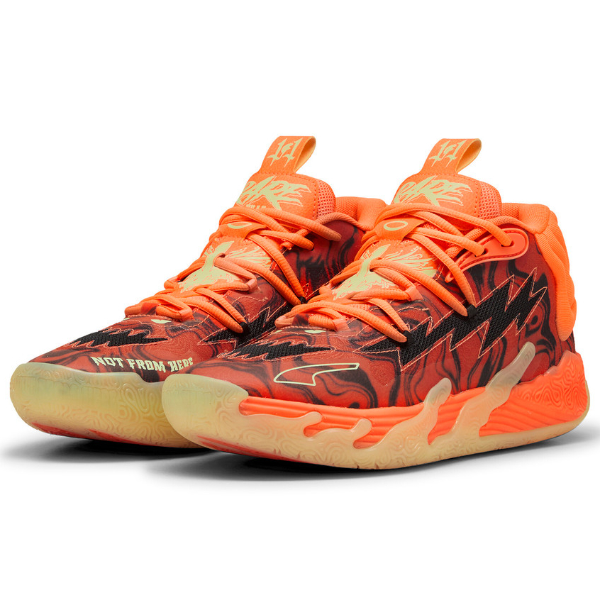 NEW DEALS PUMA Sepatu Basketball Mb.03 Halloween 311176 01
