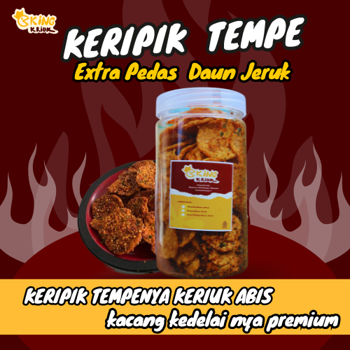 

Kring kriuk Kripik tempe daun jeruk 250g