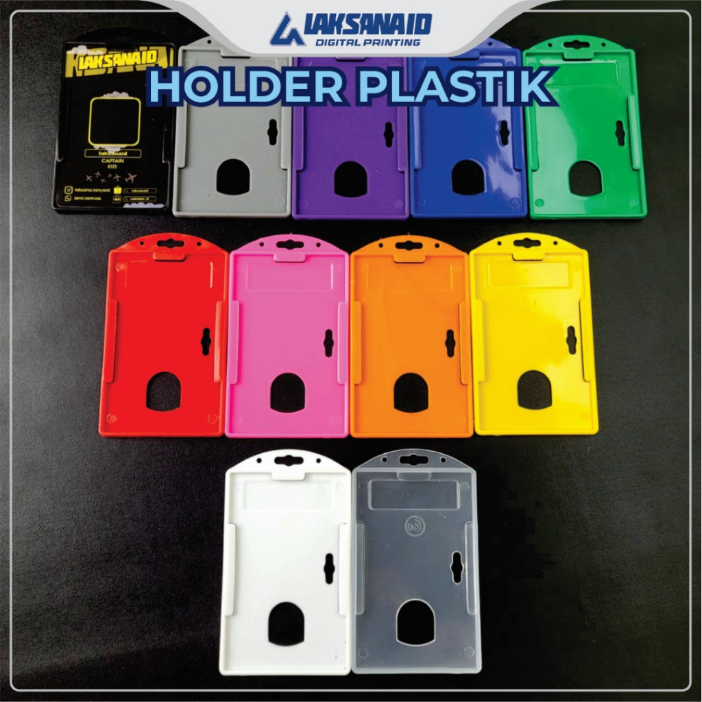 

ID Card Holder / tempat ID card / name tag / casing ID card plastik