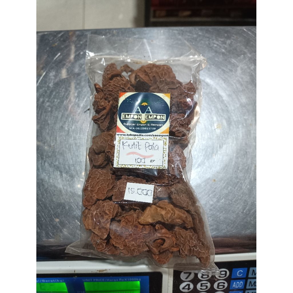 

Kulit Pala kering 100 gr