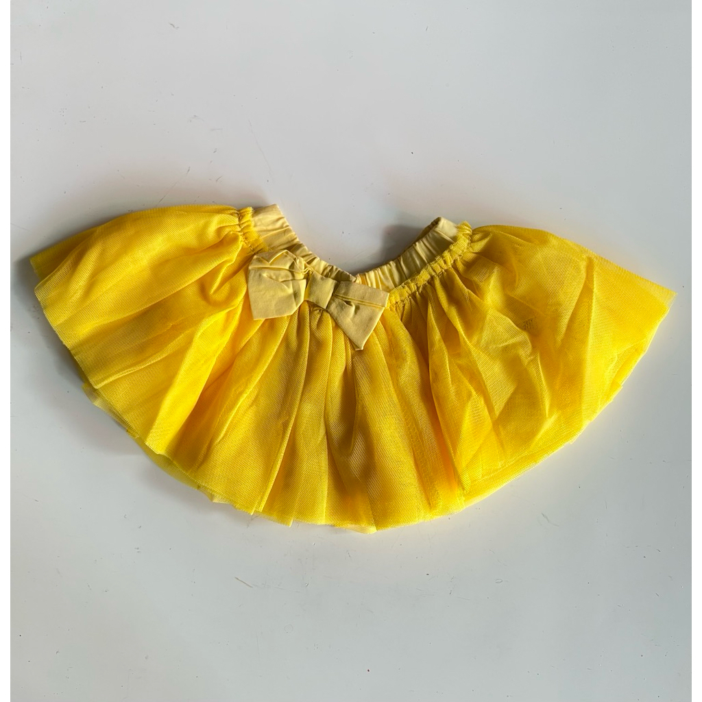 rok tutu kuning anak cewe