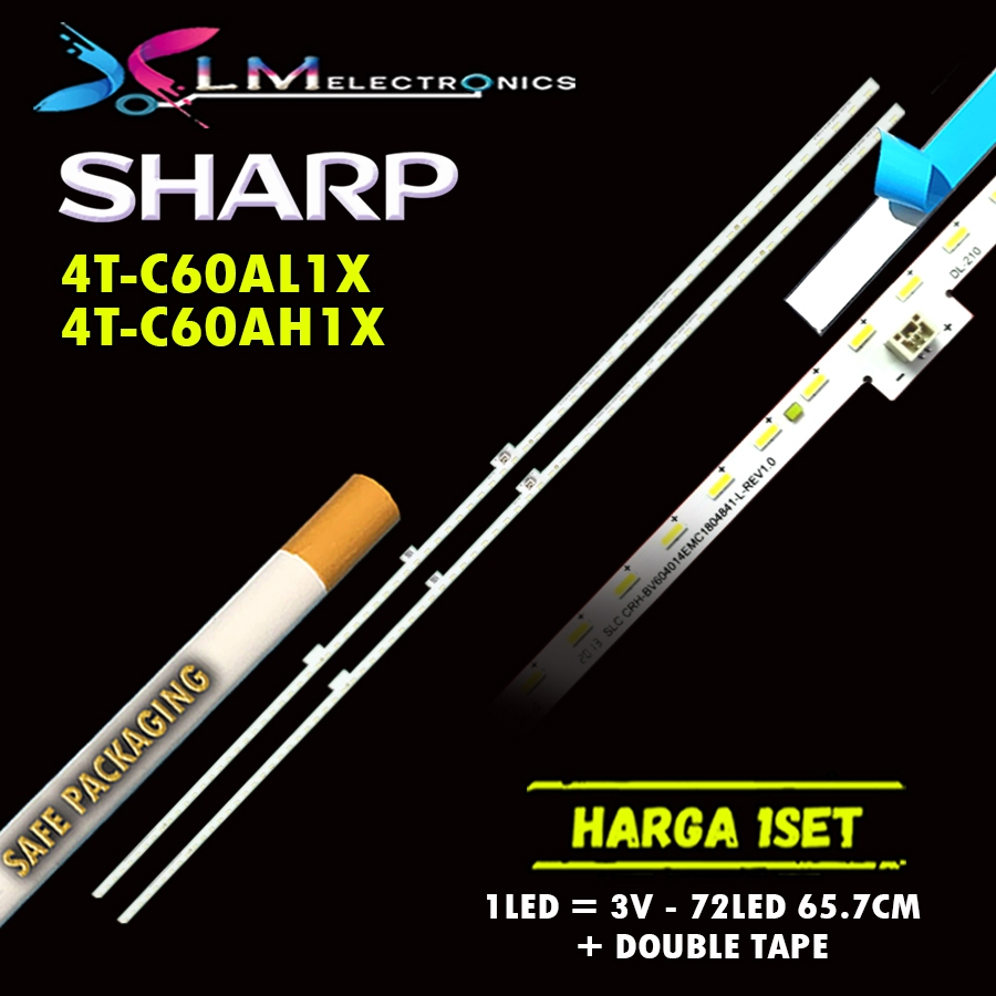 BACKLIGHT TV LED SHARP 60 4T-C60AL1X 4T-C60AH1X 4T C60AL1X 4T C60AH1X