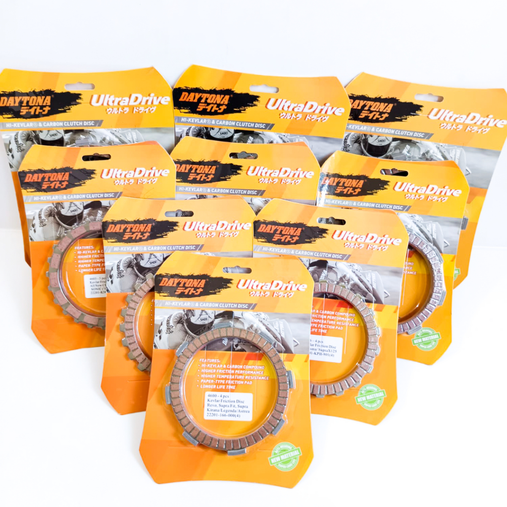 KAMPAS KOPLING RACING KEVLAR CARBON SUPRA X 110 Grand  SUPRA FIT 4600 DAYTONA