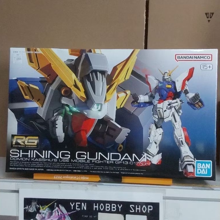 GUNDAM RG 42 SHINING GUNDAM 68558 [ORIGINAL BANDAI]