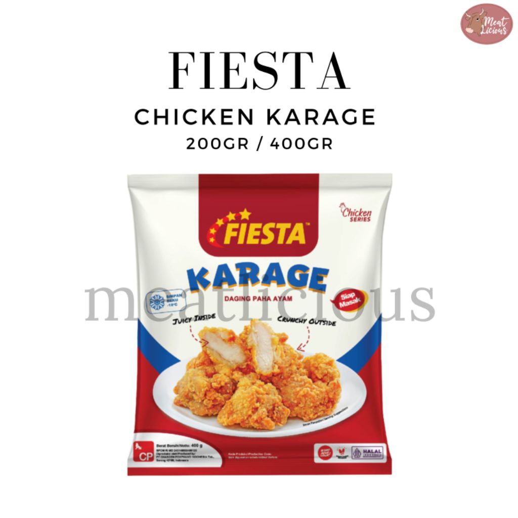

FIESTA CHICKEN KARAGE 200 / 400 gr