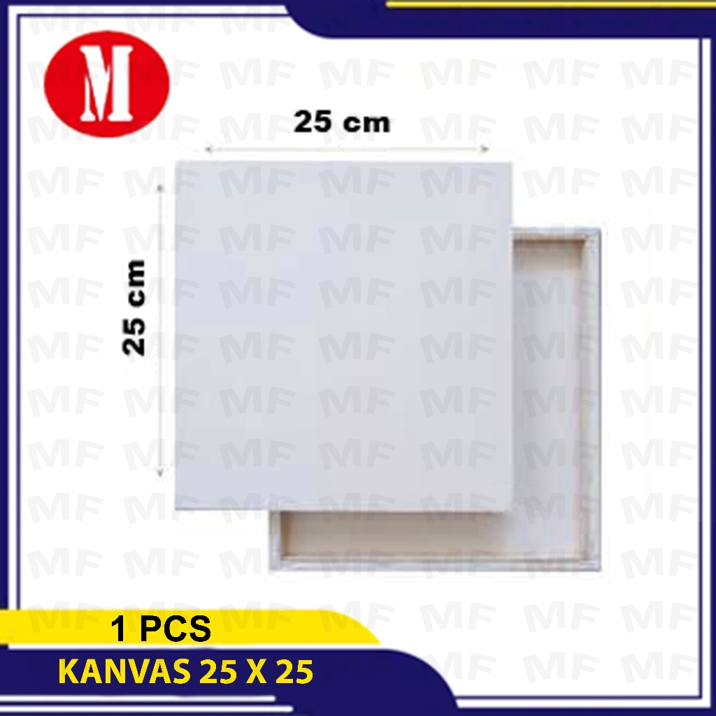 

Kanvas Lukis 25 X 25 cm