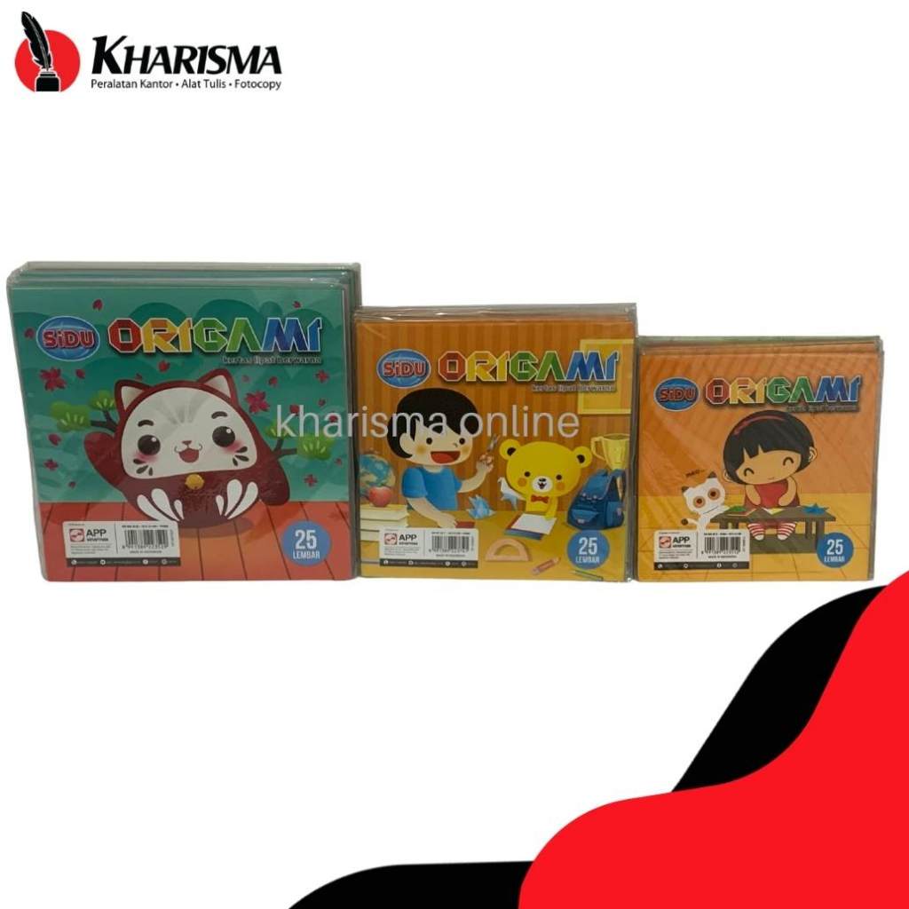 

Kertas Lipat Origami SIDU 25 lembar