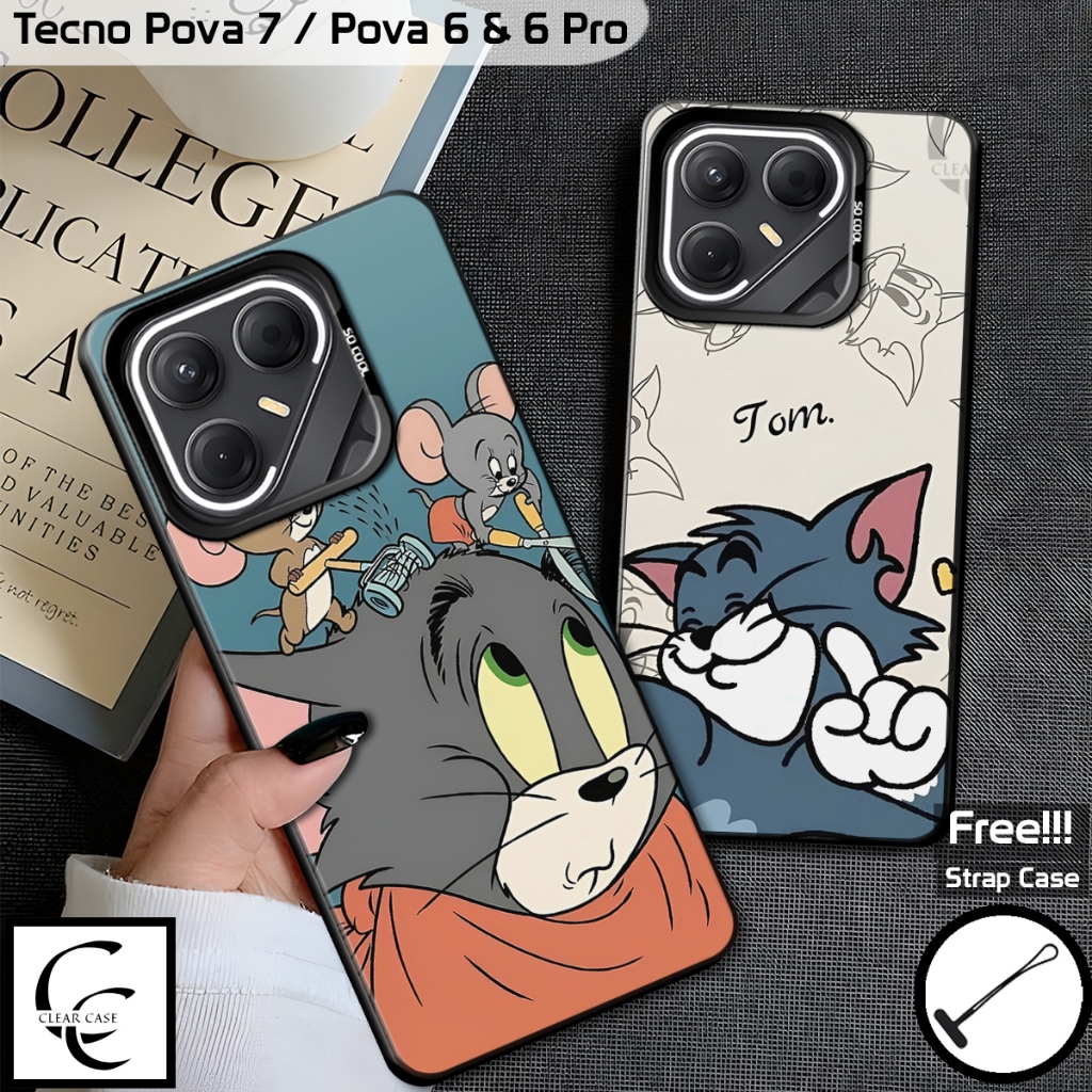 Casing So Cool Tecno Pova 7 Terbaru 2025 | SoftCase HP Tecno Pova 7 | Tecno Pova 6 & Tecno Pova 6 Pr