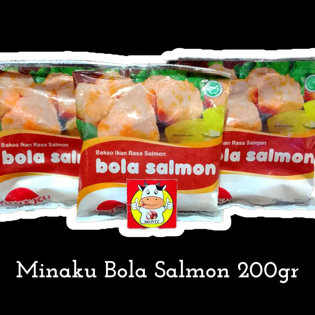 

MINAKU BOLA SALMON 200GR-FROZEN FOOD-BRONTZ JOGJA