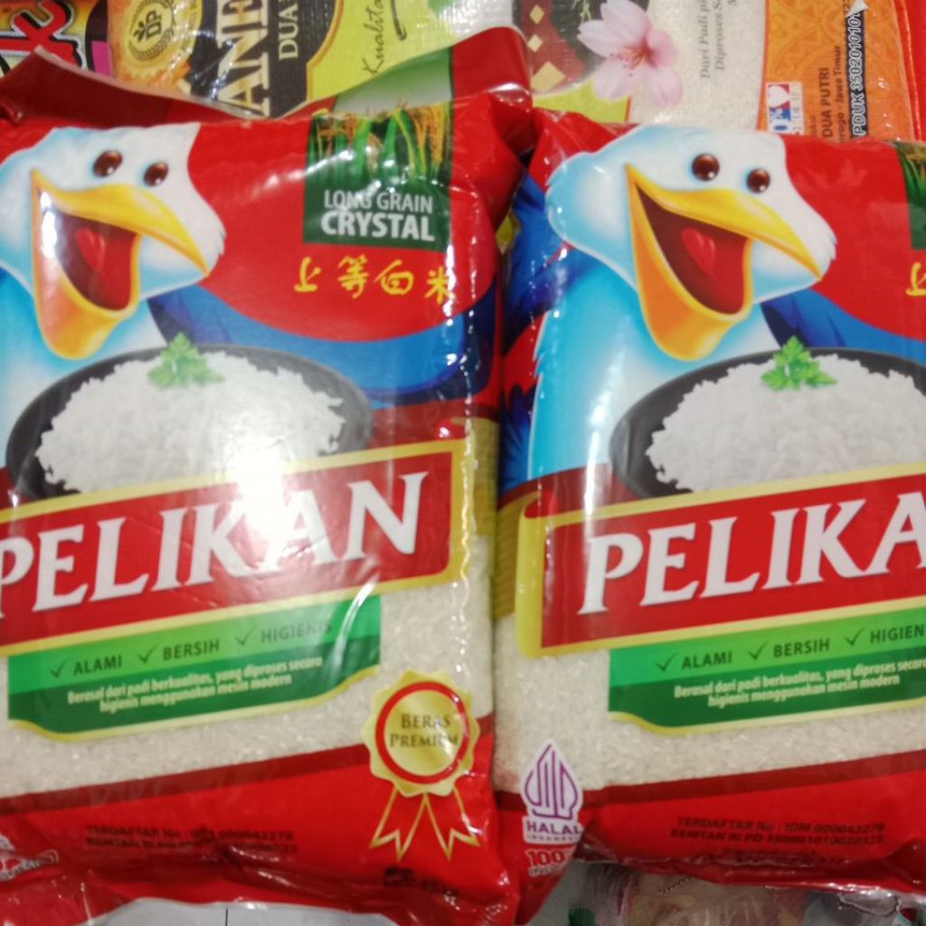 

beras pelikan 5kg