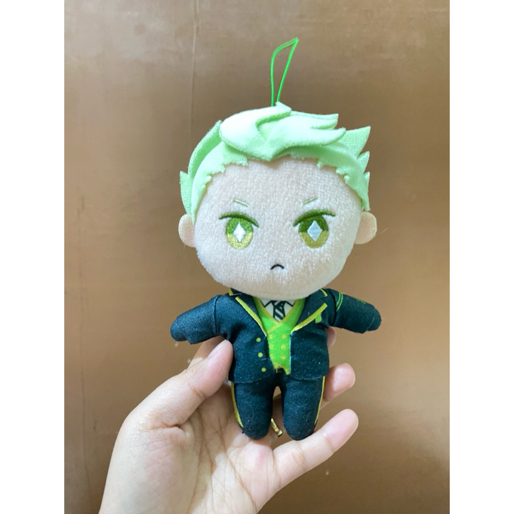 Boneka Karakter Sebek Zigvolt Twisted Wonderland size 17cm Original / Boneka Disney Twisted Wonderla