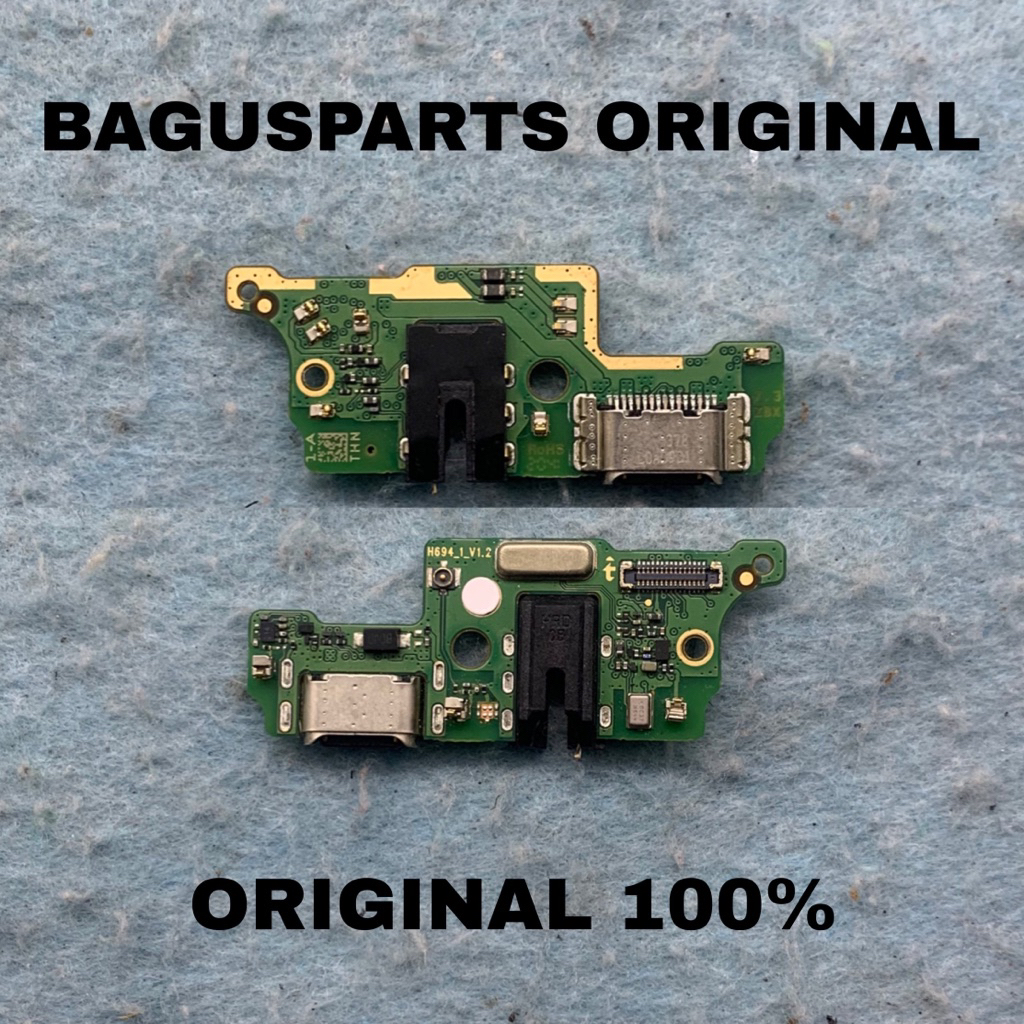 KONEKTOR CHARGER PAPAN MIC PLUG IN SUB BOARD INFINIX NOTE 8 X692 ORIGINAL COPOTAN