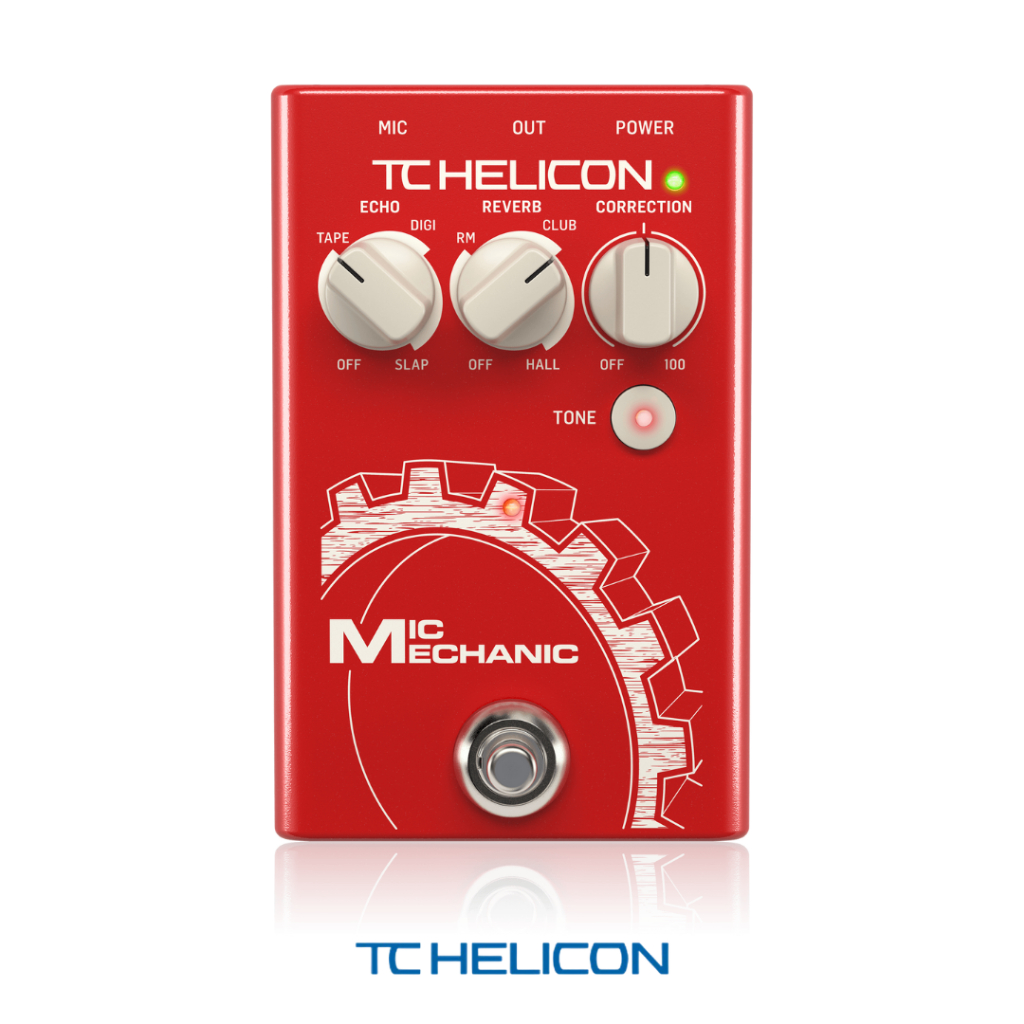 TC Helicon MIC MECHANIC 2 Vocal Effects Stompbox Pedal