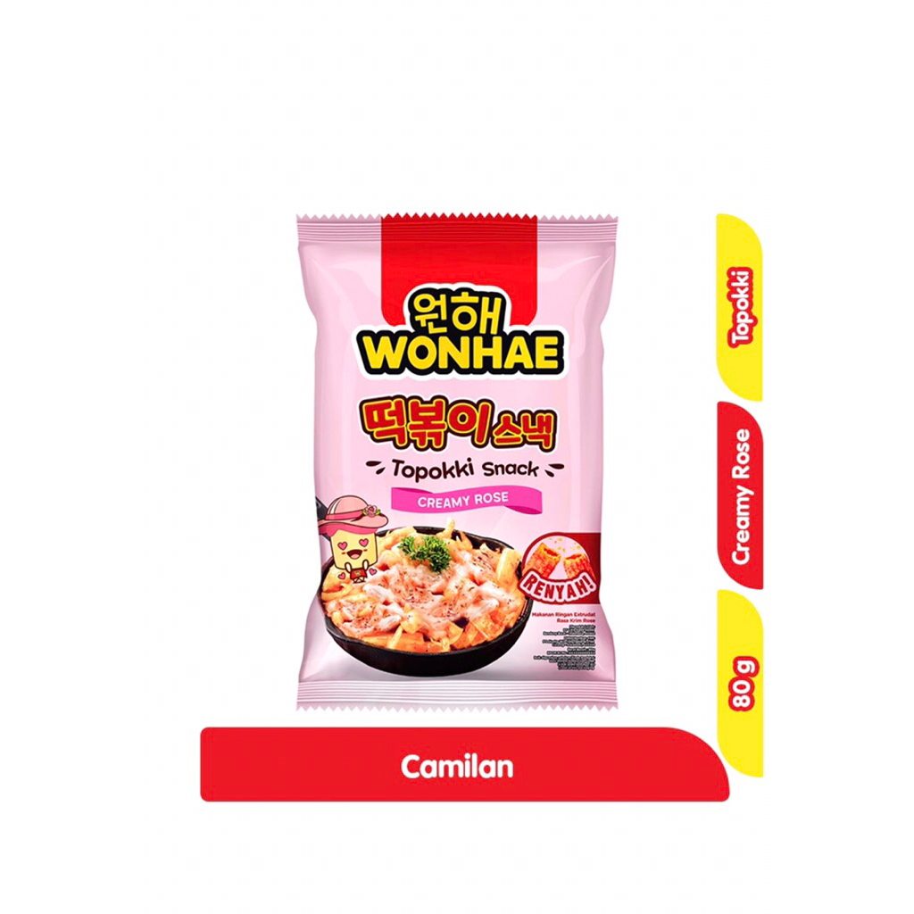 

Wonhae Topokki Creamy Rose 80 g