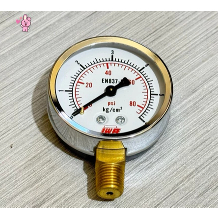 Manometer boiler setrika uap / meteran tekanan boiler setrika uap