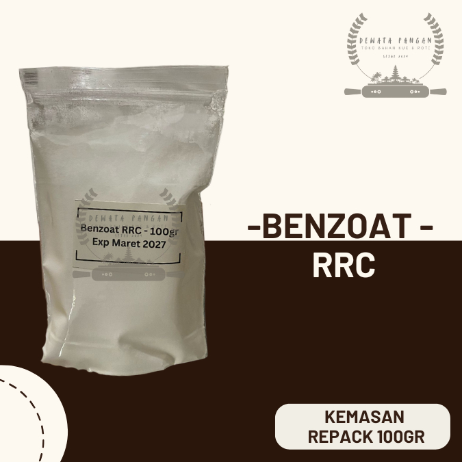 

Sodium Benzoat RRC / Natrium Benzoat / Pengawet Makanan dan Minuman Kemasan 100gr