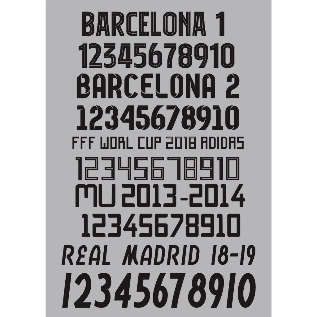 CUSTOME SABLON NAMA NO PUNGGUNG JERSEY FREE FONT SEHARI JADI POLYFLEX PU POLYFLEX REFLEKTIF SILVER P