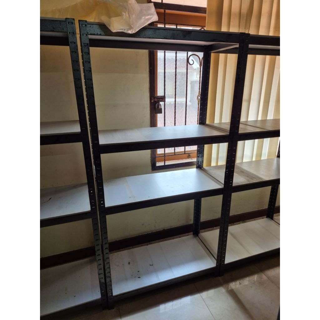 Rak Susun Barang Serbaguna 42 x 90 x 180 4 Tingkat BEKAS KRISBOW ACE HARDWARE