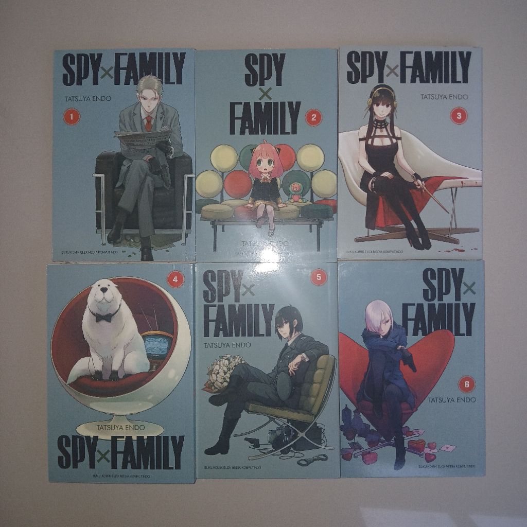 preloved komik spy×family 123456