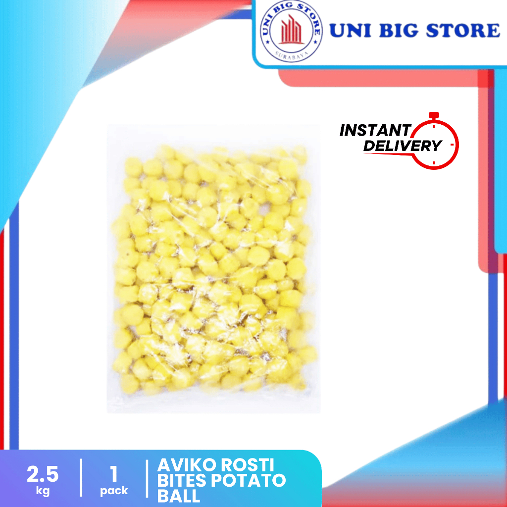 

Aviko Rosti Bites Potato Balls 2.5 kg Kentang Pompom