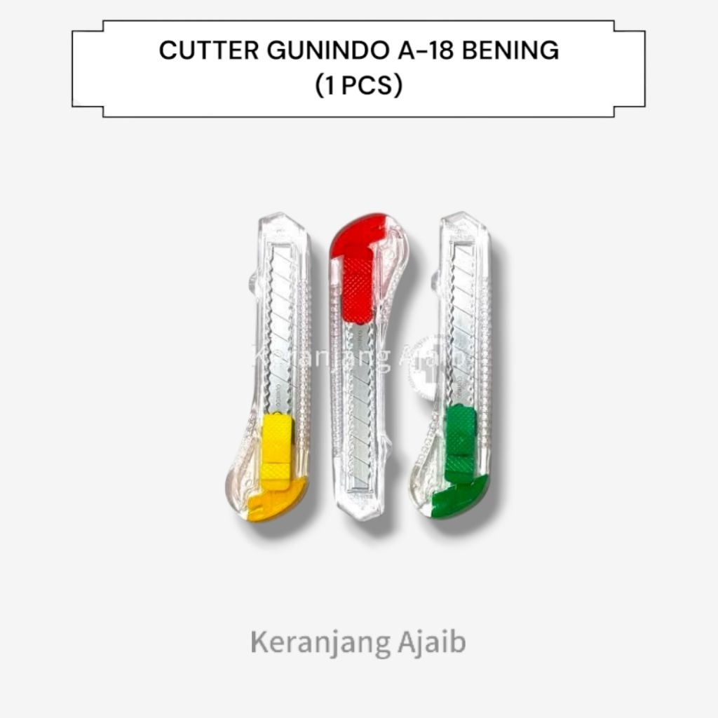 

CUTTER GUNINDO A-18 BENING (1 PCS)
