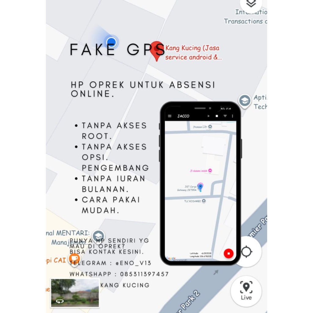Hp oprek redmi 9A/9C untuk absensi online.
