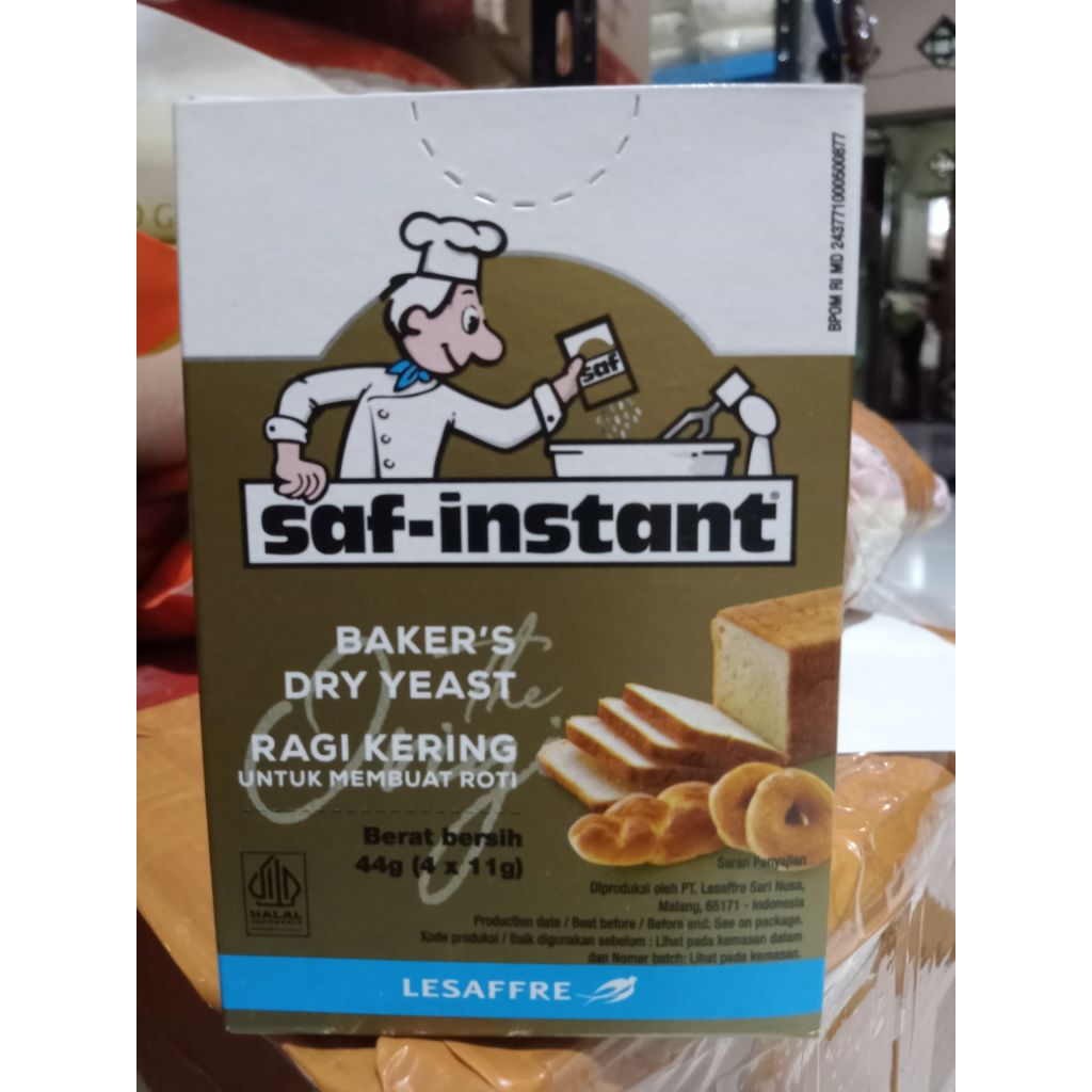 

Ragi/Yest saf instan 11 gram ( 4 pcs)