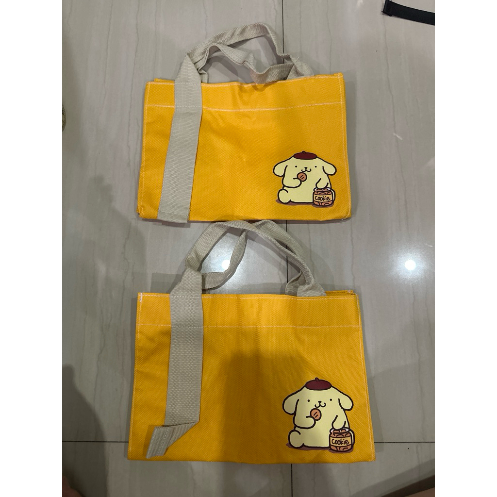 PRELOVED tas makan lunch bag kuning
