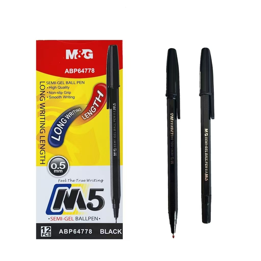 

M&G PENA GEL 0.5MM M5 STANDARD PULPEN BOPOIN - 1 DUS [12 PCS]