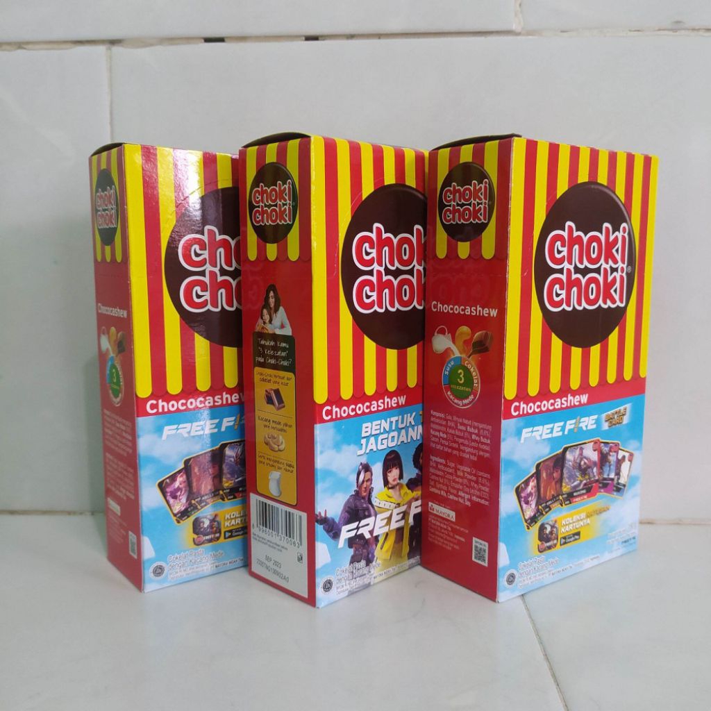 

Choki Choki Chococashew coklat box isi20pcs