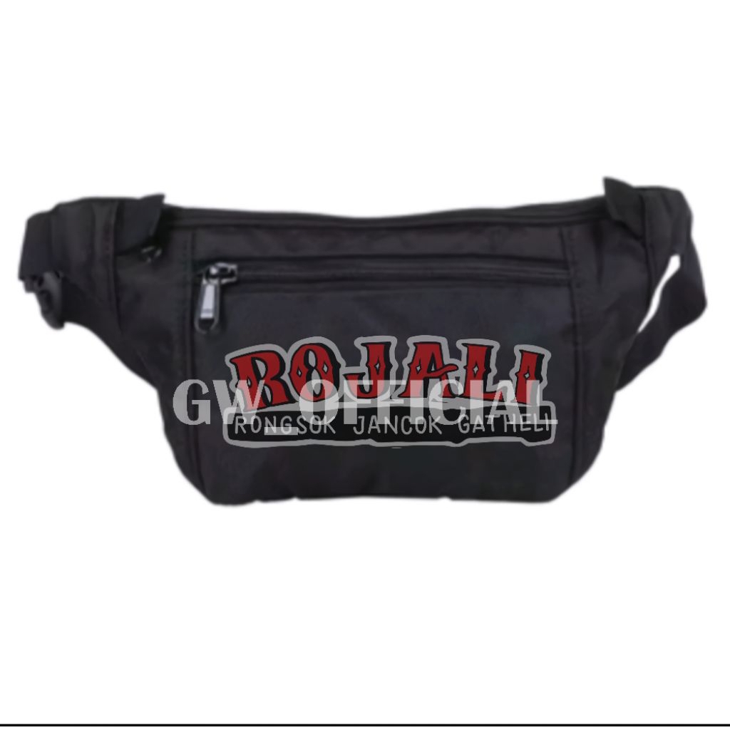 Tas pinggang / Tas Selempang waistbag Vespa Rojali Rongsok Jancok Gatheli / vespa extreme/ vespa Pia
