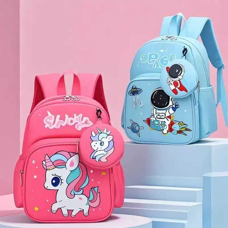 Tas Ransel Monza Anak PAUD / TK - Backpack Unisex Stylish Untuk Sekolah