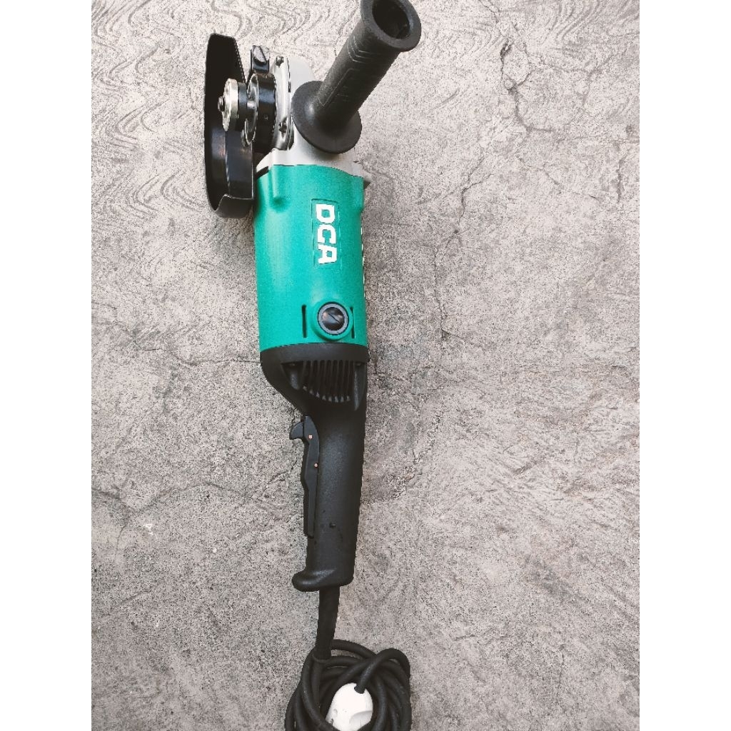 Gerinda bekas 7inch DCA type ASM180A kondisi normal siap pakai kerja mesin halus