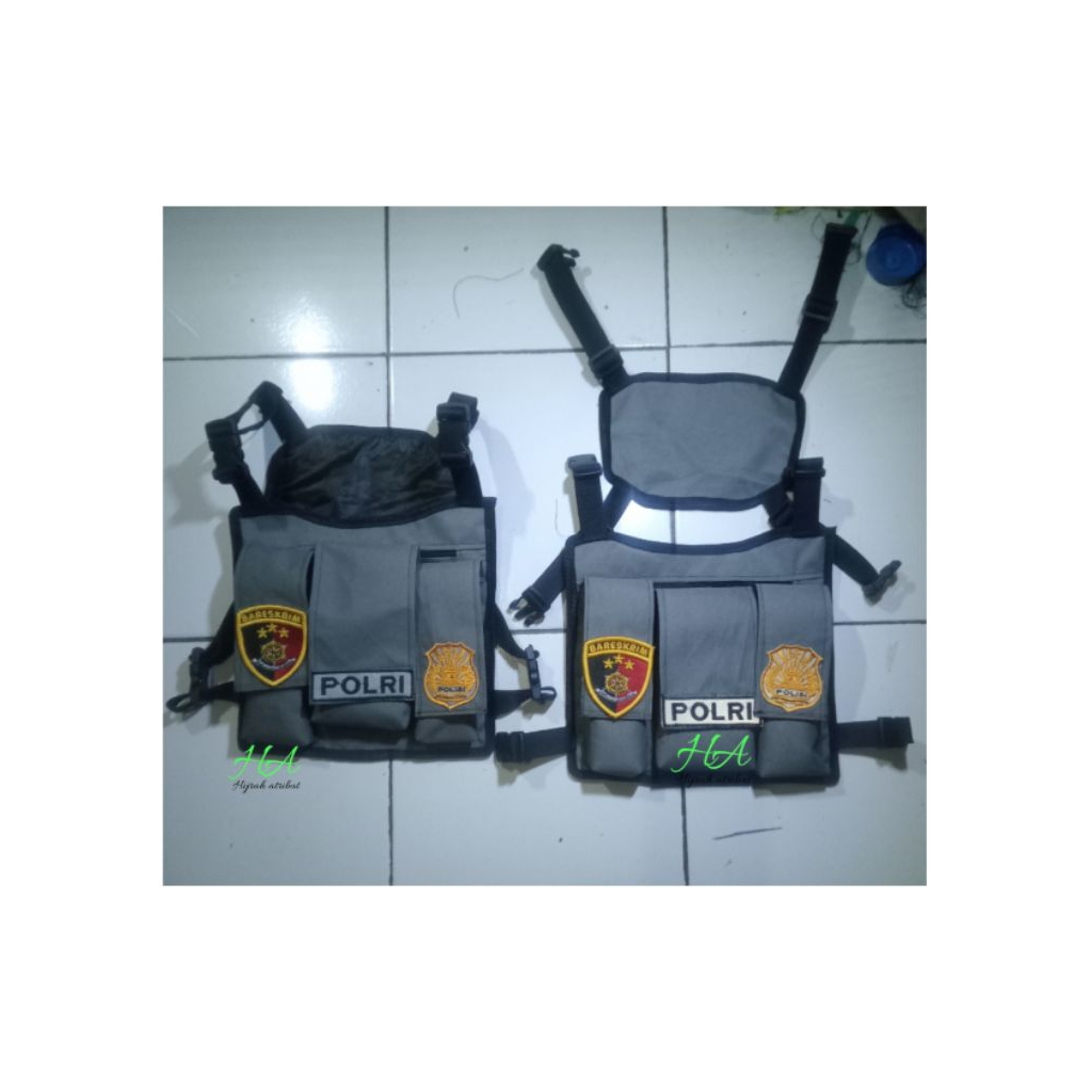 TAS DADA POLISI/TAS DADA BARESKRIM POLRI/DISHUB/YANG LAINNYA BEST SELLER