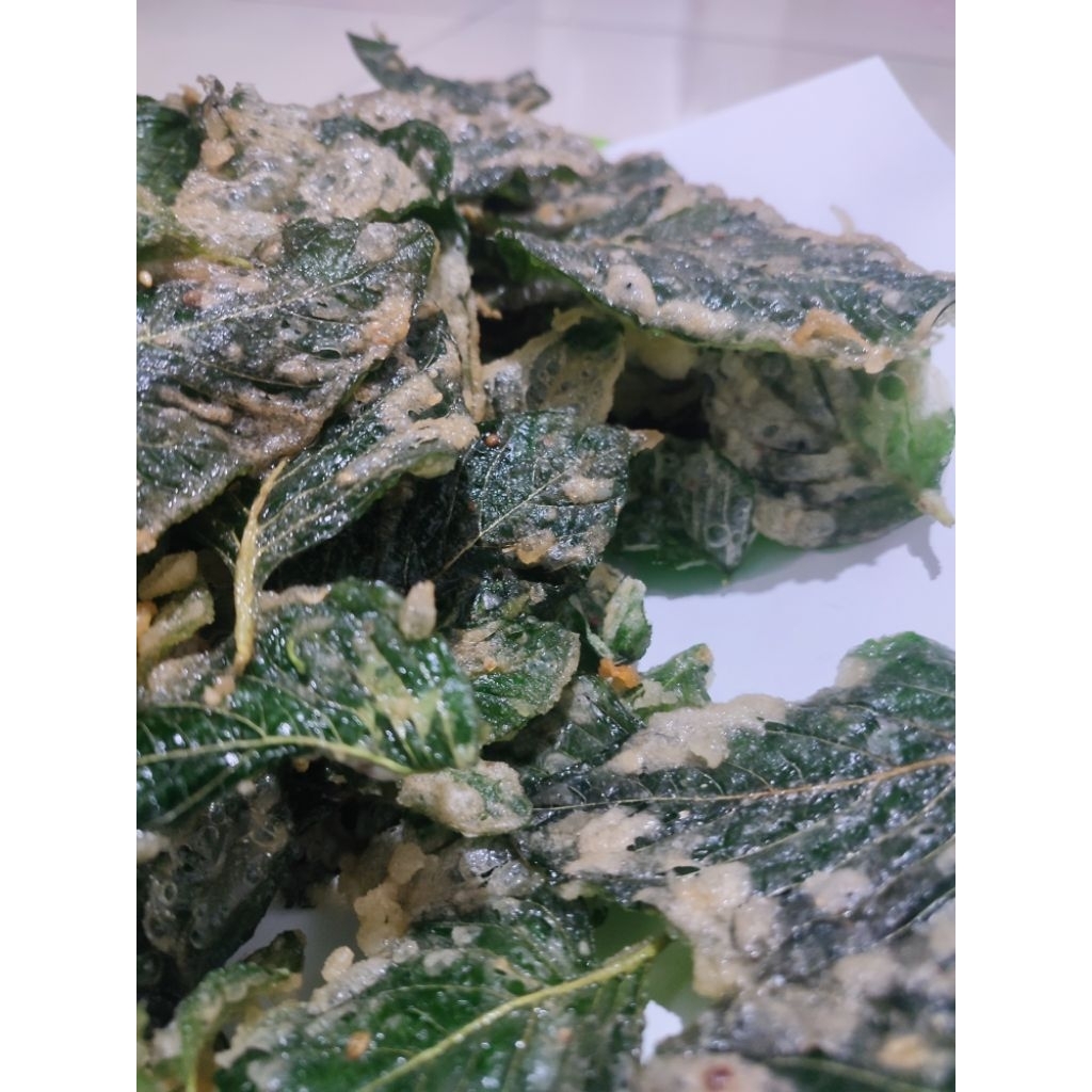 

Keripik Bayam Kremes Gurih