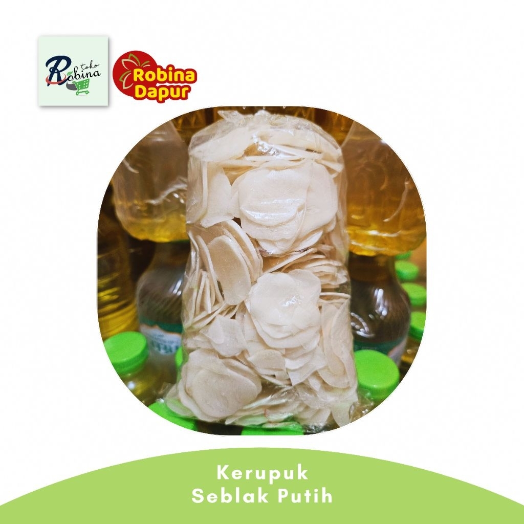 

Kerupuk Putih Seblak segala jenis olahan kekinian - 250g