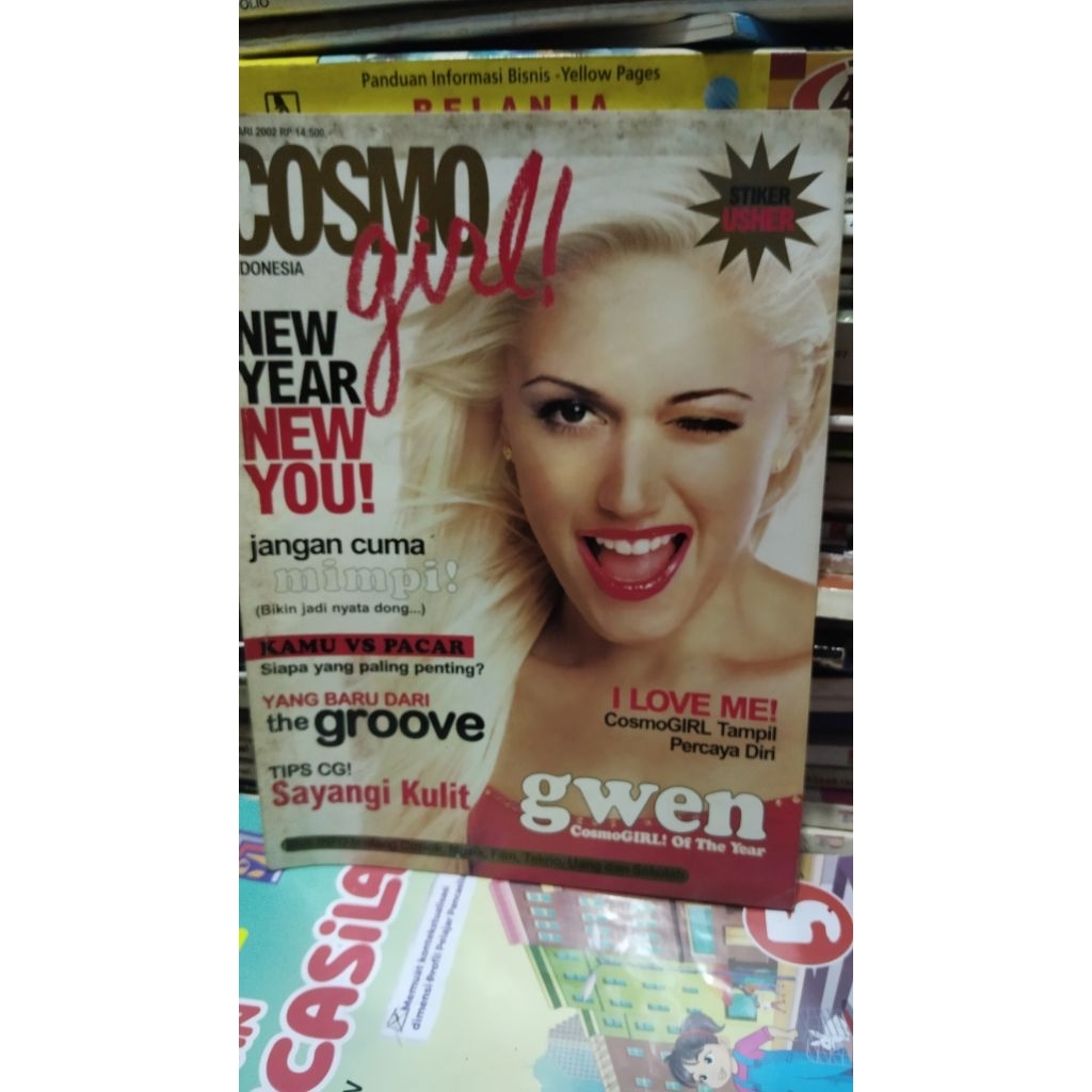 MAJALAH COSMO GIRL JANUARI2002