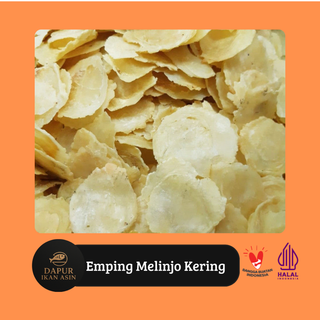 

Emping Melinjo Mentah Siap Masak / Kerupuk Emping