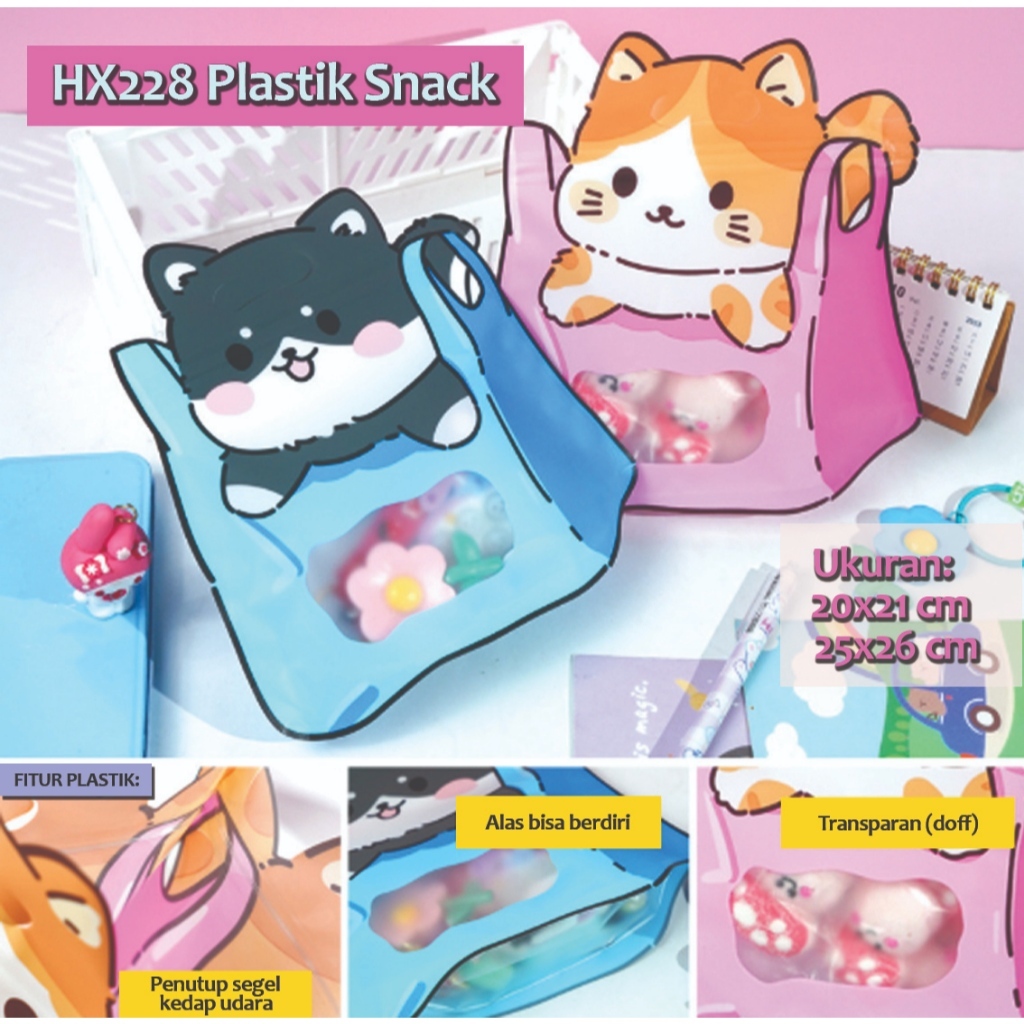 

TAS SNACK / KLIP SNACK / TAS MOTIF HEWAN / TAS LUCU / TAS ULTAH TAHUN / GOODIE BAG / HAMPERS