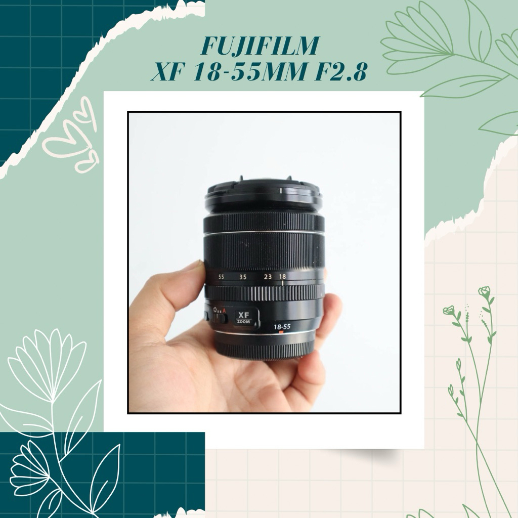 Fujifilm XF 18-55mm f2.8 Lensa mirrorless fujifilm untuk segala medan