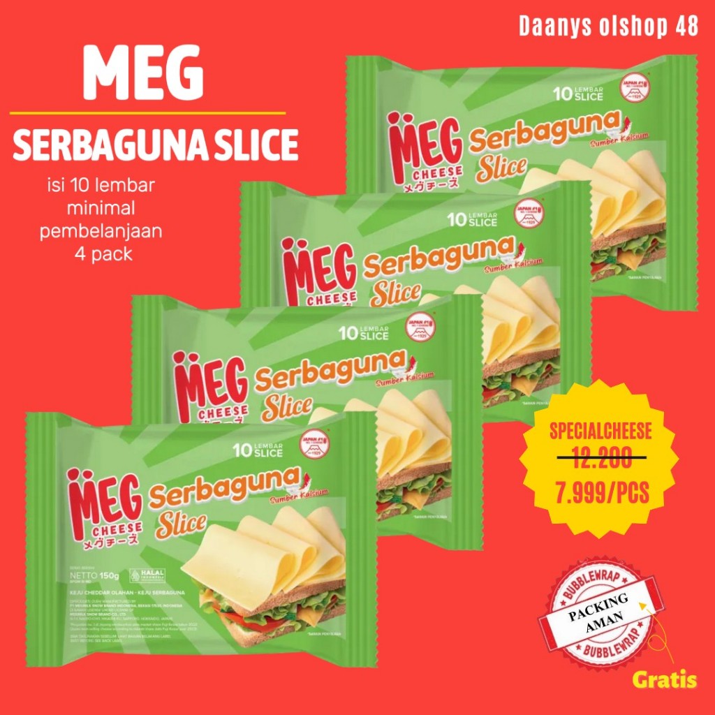 

meg keju serbaguna isi 10 lembar 150gr