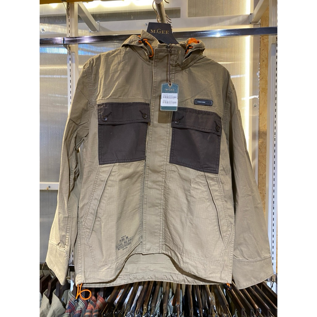 JAKET MGEE  PRIA  JACKET OUTDOOR PRIA MGEE ORIGINAL MACTO C005 CREAM