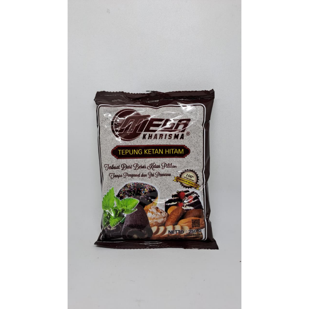 

TEPUNG KETAN HITAM MEGA 250G - TANPA BAHAN PENGAWET & ZAT PEWARNA