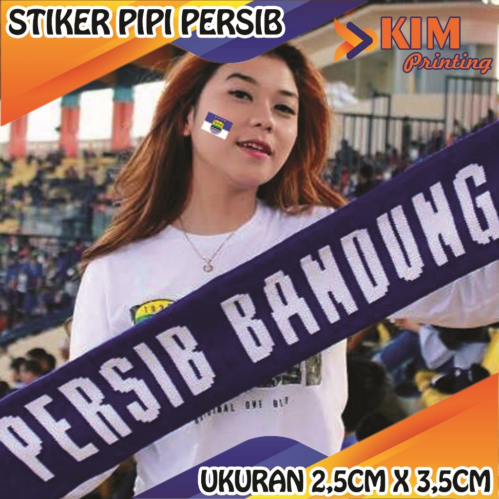 

PAKET 100PCS STIKER PIPI PERSIB BANDUNG MURAH