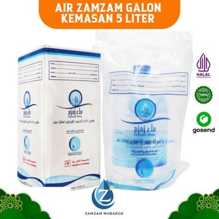 

Halal Air Zamzam Galon Kemasan 5 Liter