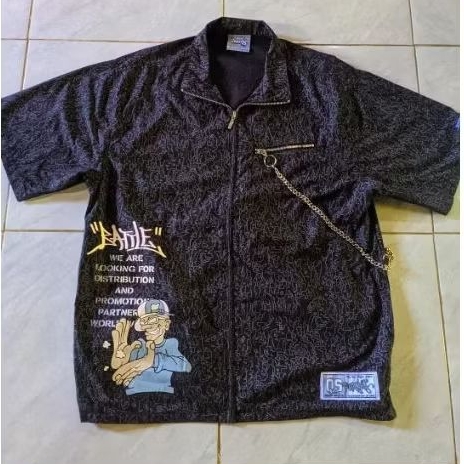 Y2K HIP HOP KEMEJA BOBBY GANG ORIGINAL SECOND