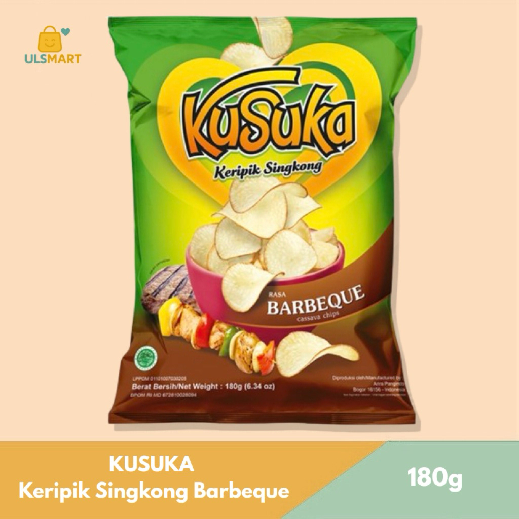 

KUSUKA Keripik Singkong Barbeque 180 g