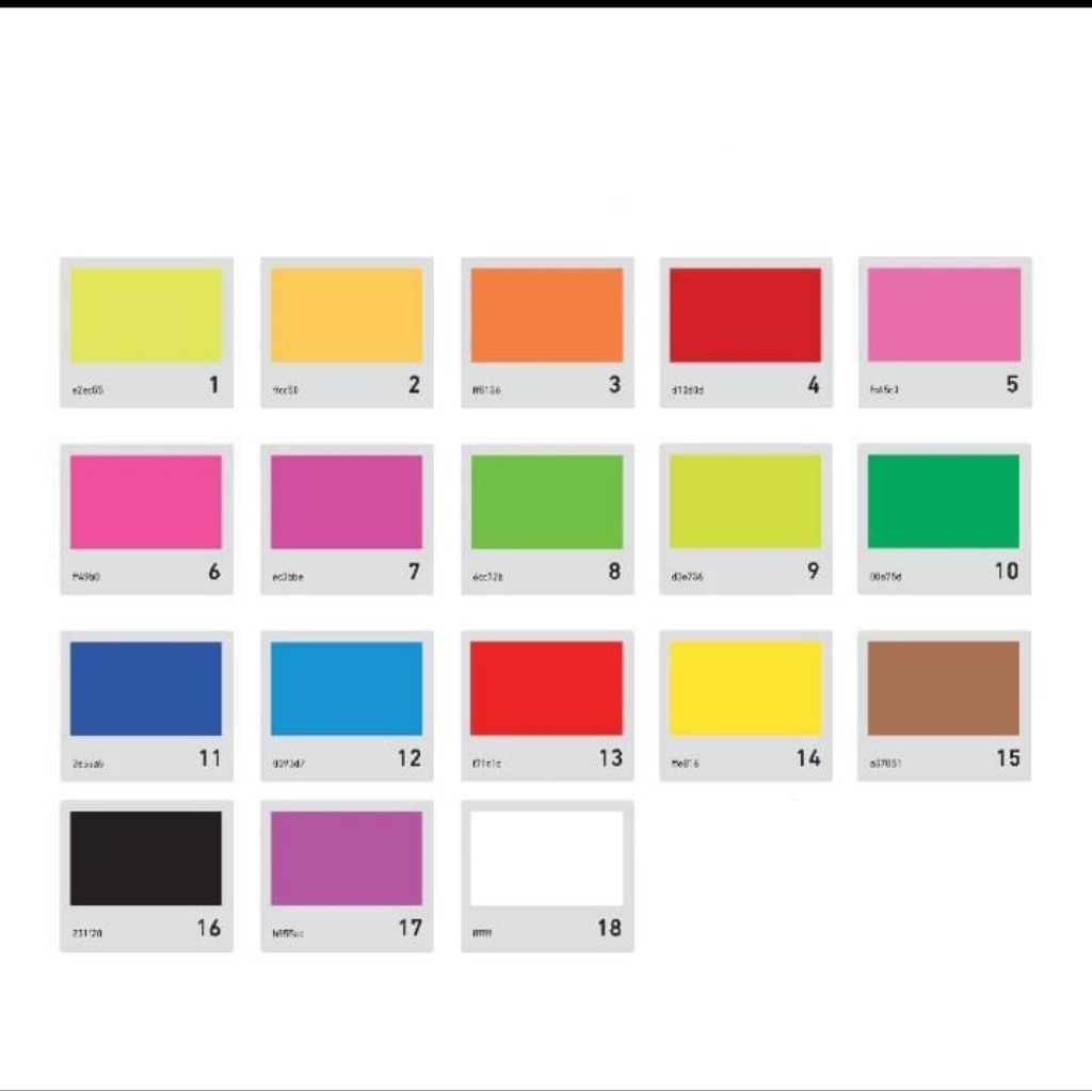 GROSIR karton warna spotlight setara asturo asli