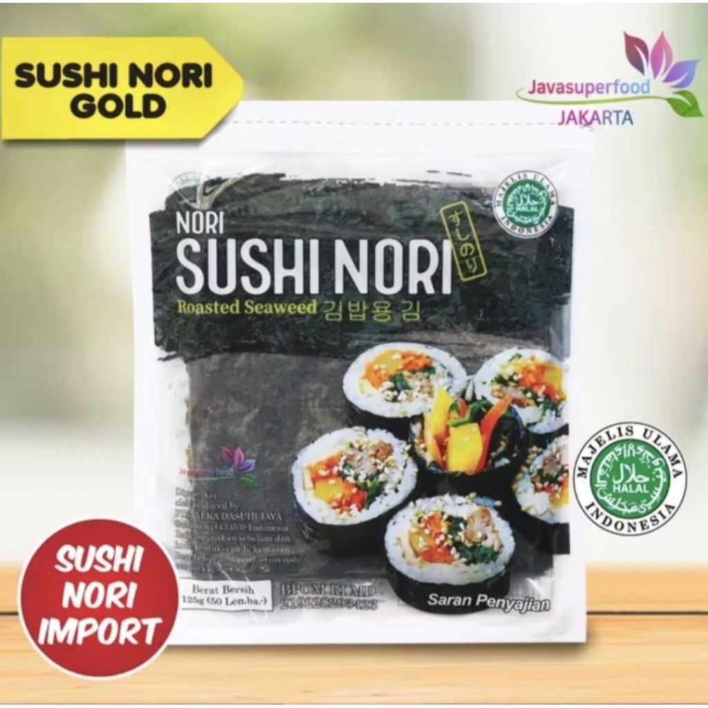 

Sushi Nori 10lembar